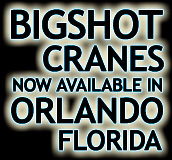 Big Shot Camera Cranes available in Orlando